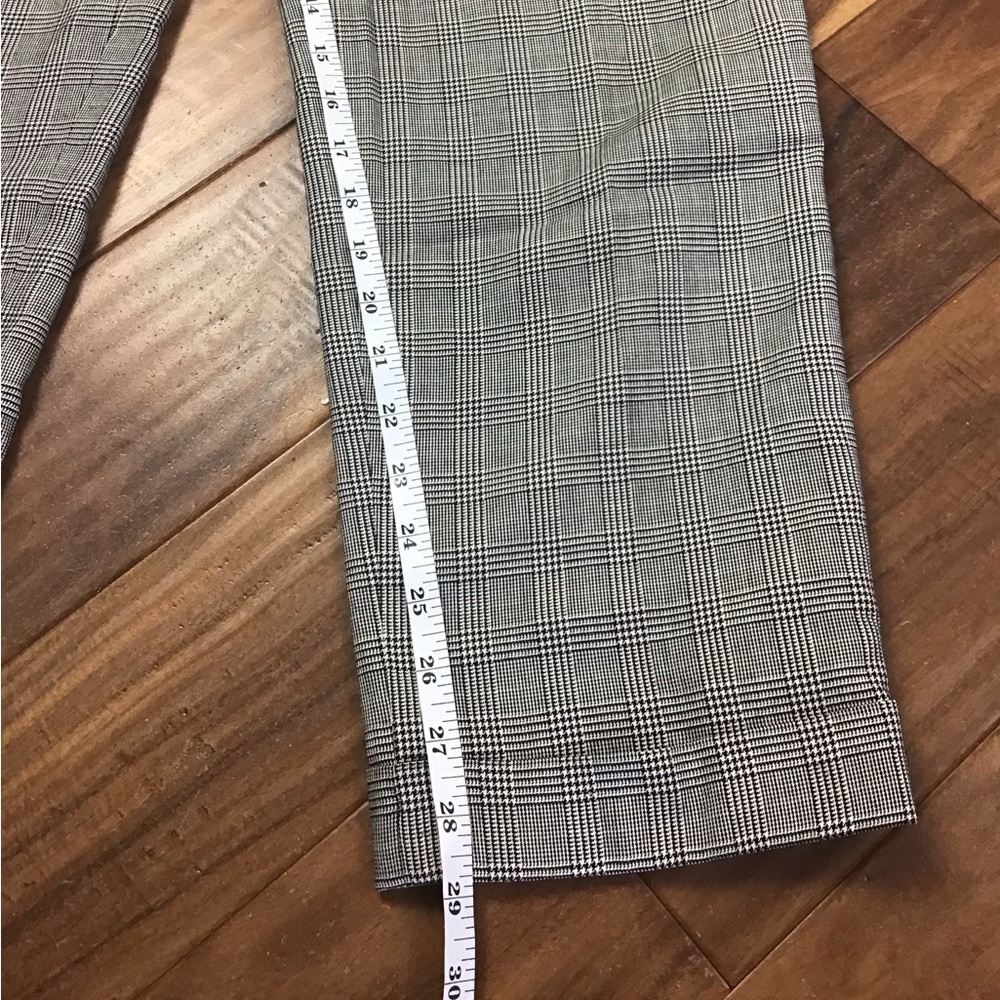 Lauren Ralph Lauren Vintage Women’s Glen Plaid Pleated Career Cuffed Slacks 8 - Picture 13 of 13